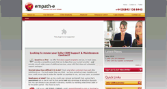 Desktop Screenshot of empath-e.com